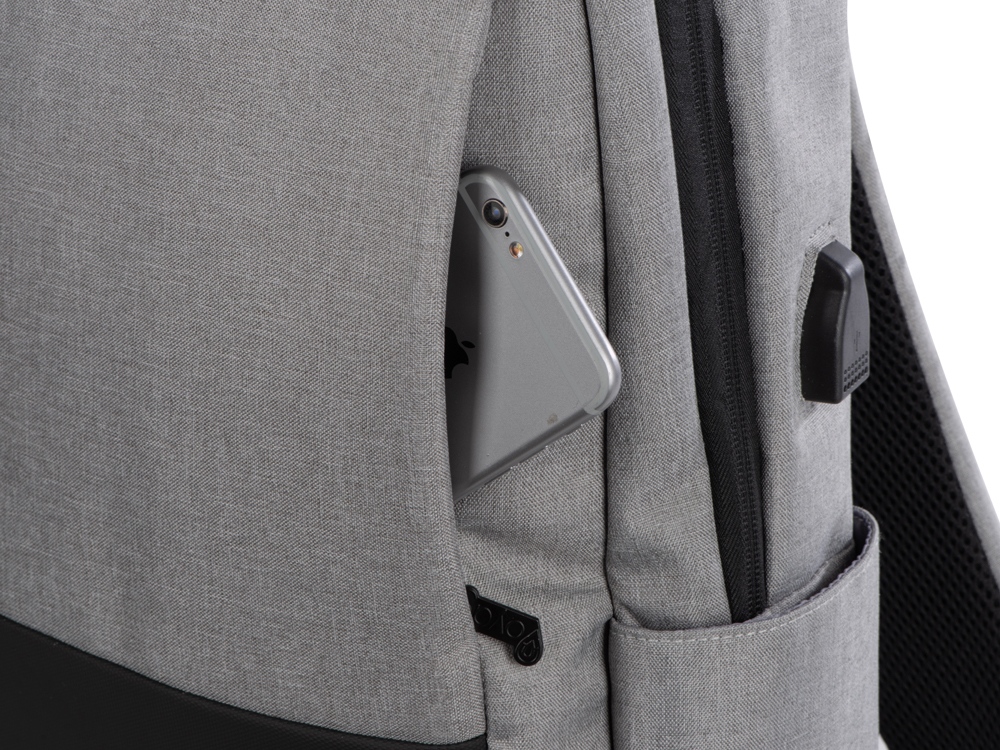 Рюкзак Flash для ноутбука 15'', светло-серый-11