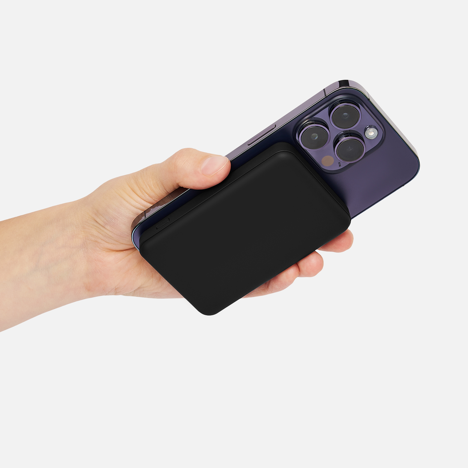 Внешний аккумулятор Ларго PD (Largo PD) 5000mAh с функцией беспроводной зарядки 15W, черный-8