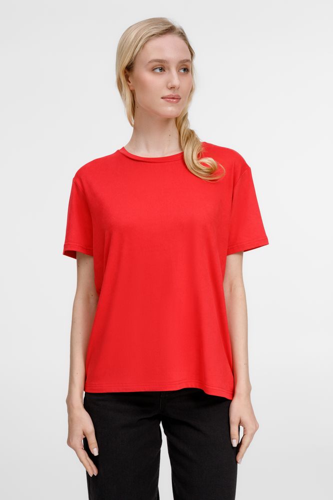 Футболка унисекс Senti, красная-0