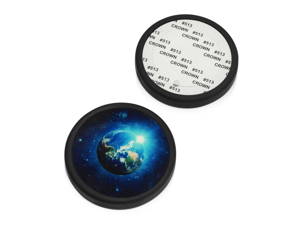 Беспроводное зарядное устройство Sketch с полноцветной печатью, черный-10