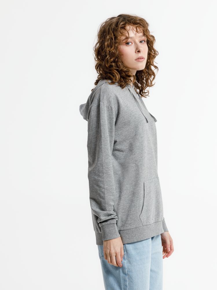 Худи унисекс Westray, серый меланж-6