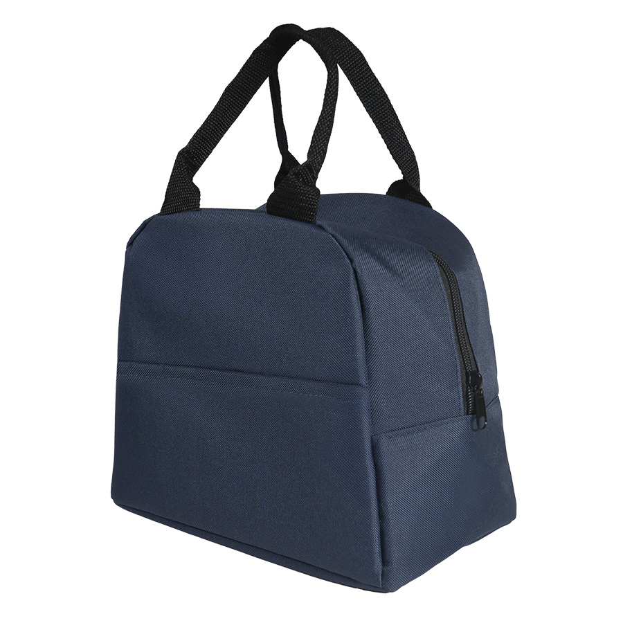 Термосумка "LUNCH", т.синий, 25 x 21 x 17 см, полиэстер 600D, темно-синий-1