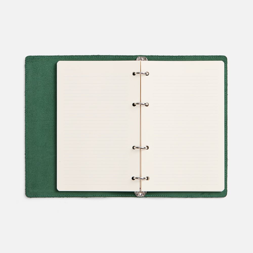 Ежедневник inStream, недатированный, зеленый-3