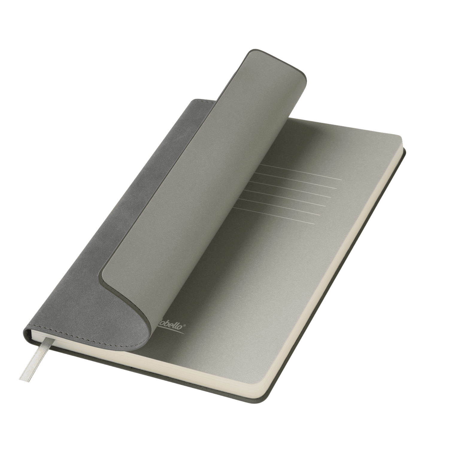 Ежедневник Teolo недатированный, серый-1