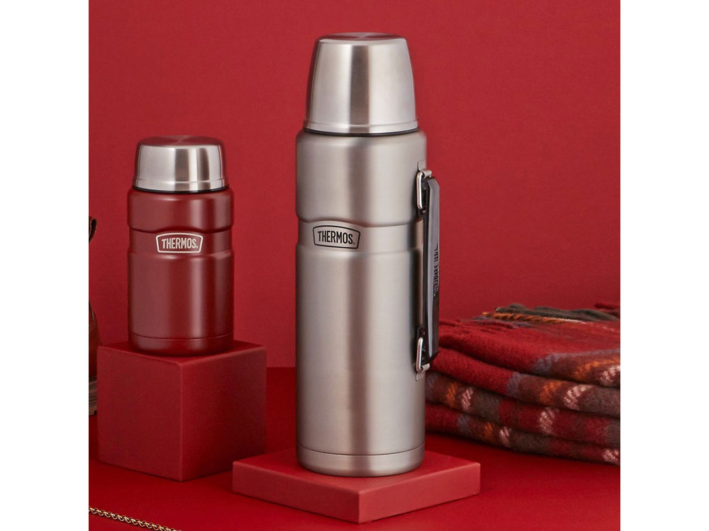 Термос из нерж. стали тм THERMOS SK2020 MS King 2.0L, серебристый-7