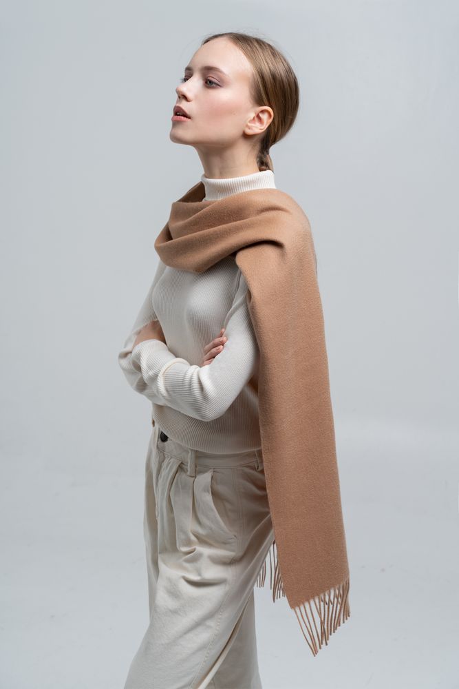 Шарф Graceful, бежевый-6
