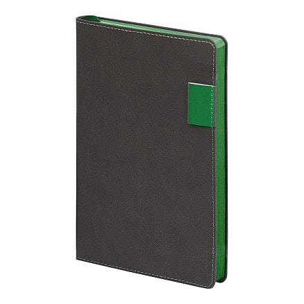 Ежедневник Flexy Freedom Latte А5, Серый/Зеленый-2