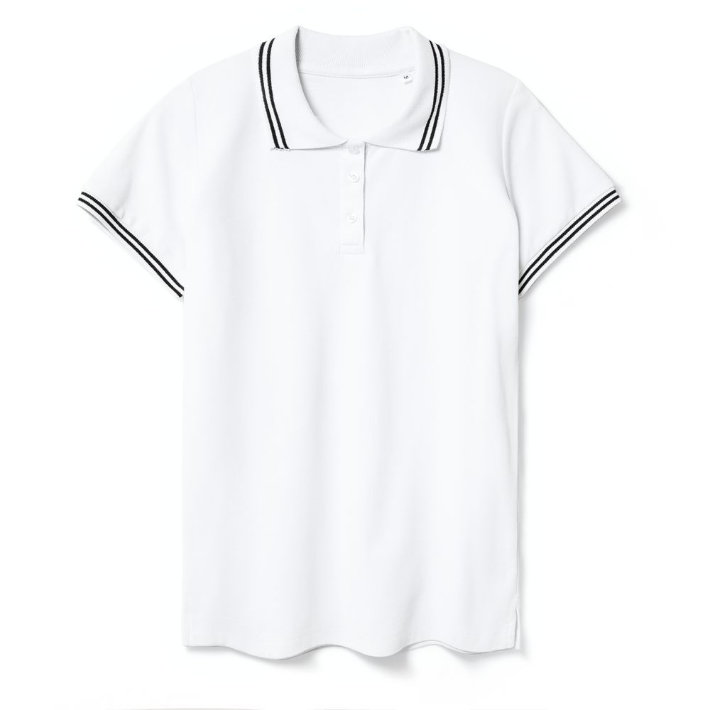 Рубашка поло женская Virma Stripes Lady, белая-0