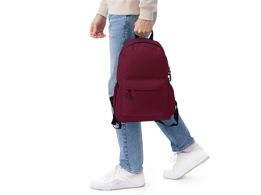 Рюкзак Bro, глубокий бордовый-7
