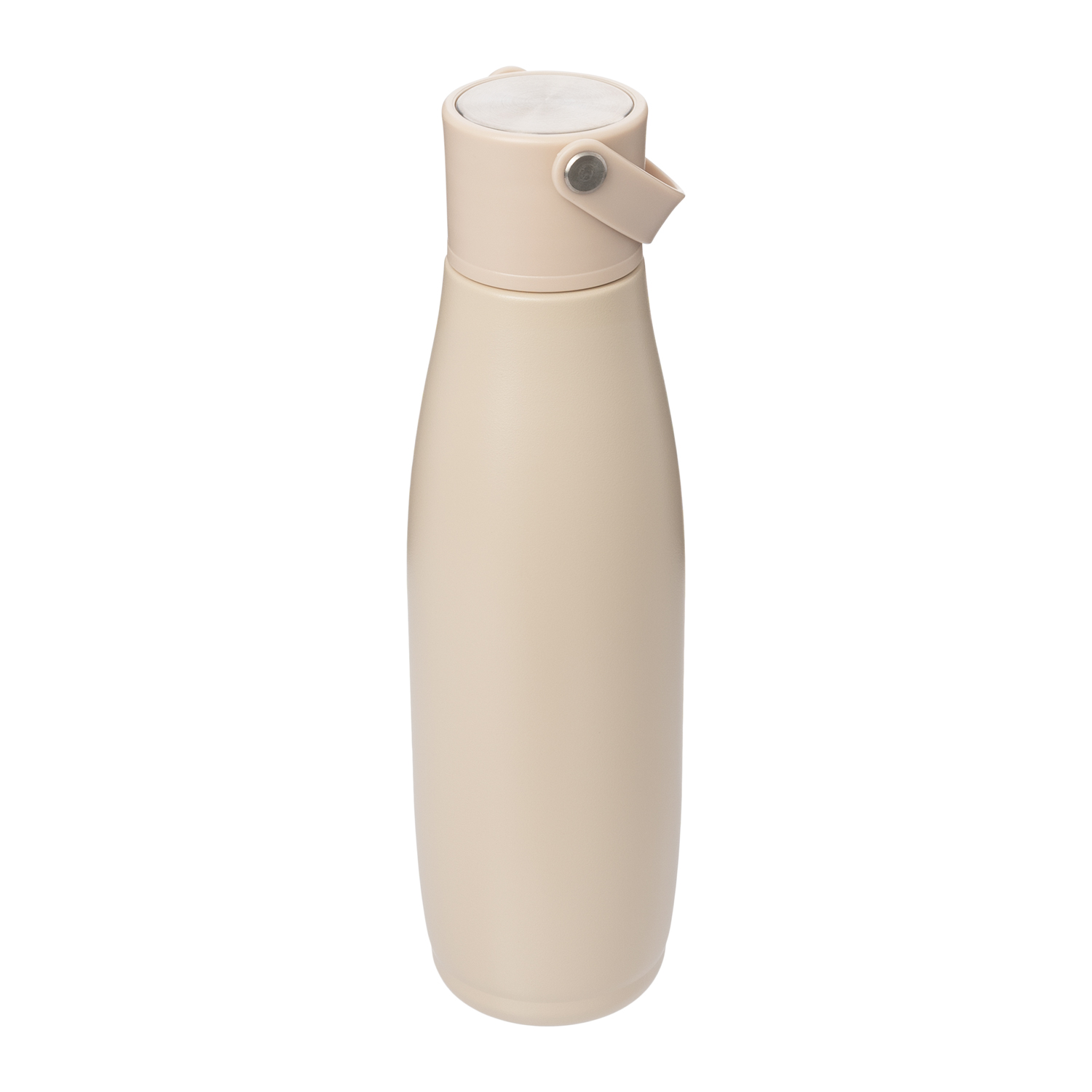 Термобутылка вакуумная герметичная Боска (Bosca), бежевая-3