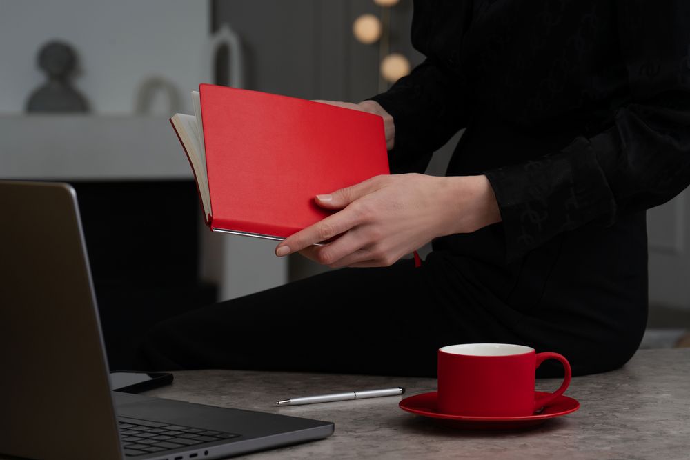 Ежедневник Kroom, недатированный, оранжевый-3