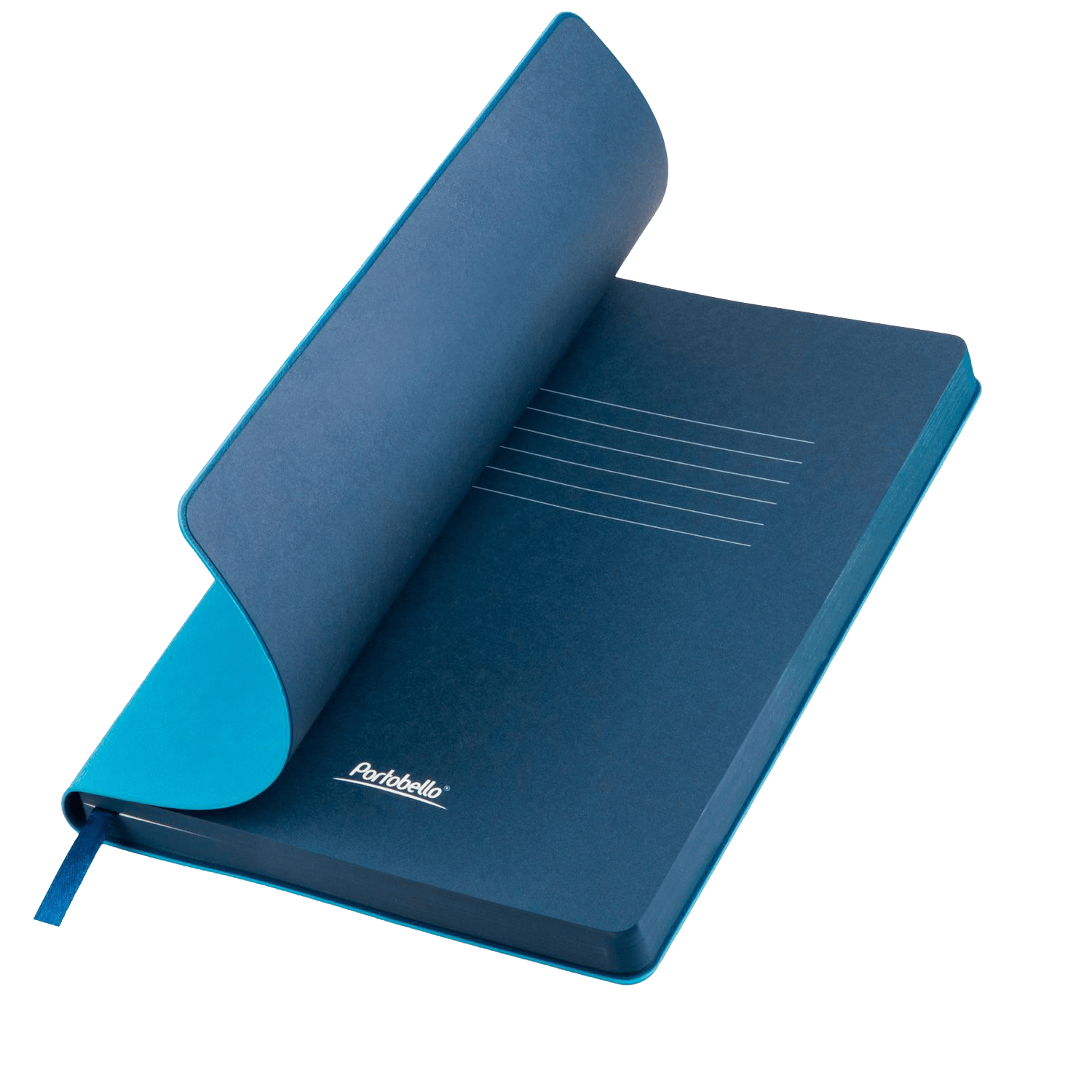 Ежедневник Latte NEW недатированный, голубой/синий (без упаковки, без стикера)-0