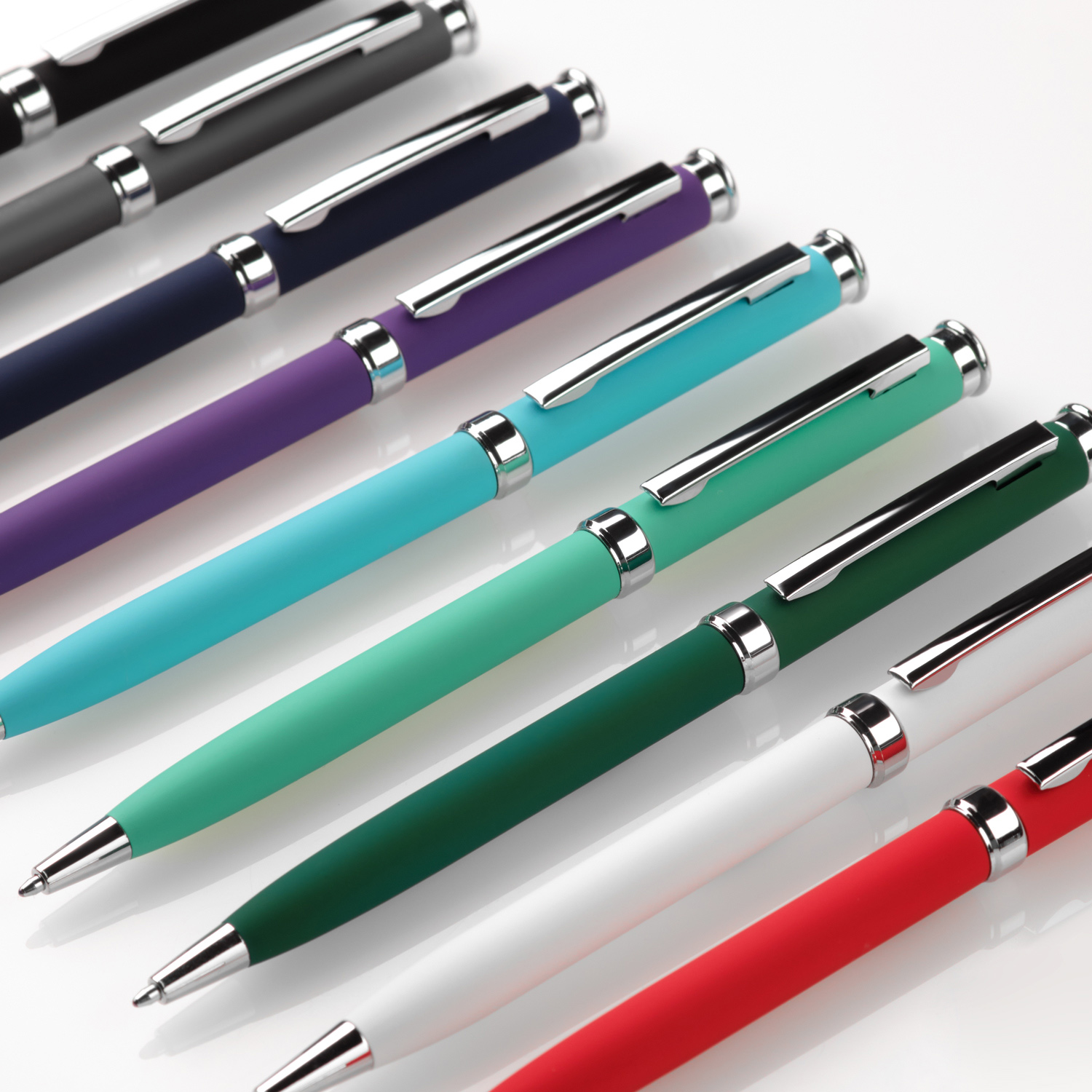 Шариковая ручка Бенуа (Benua), серая-7