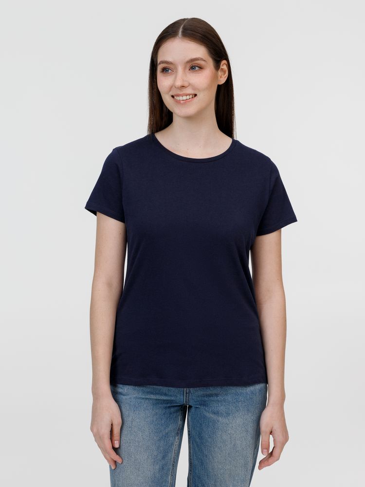 Футболка женская E150, зеленая-1