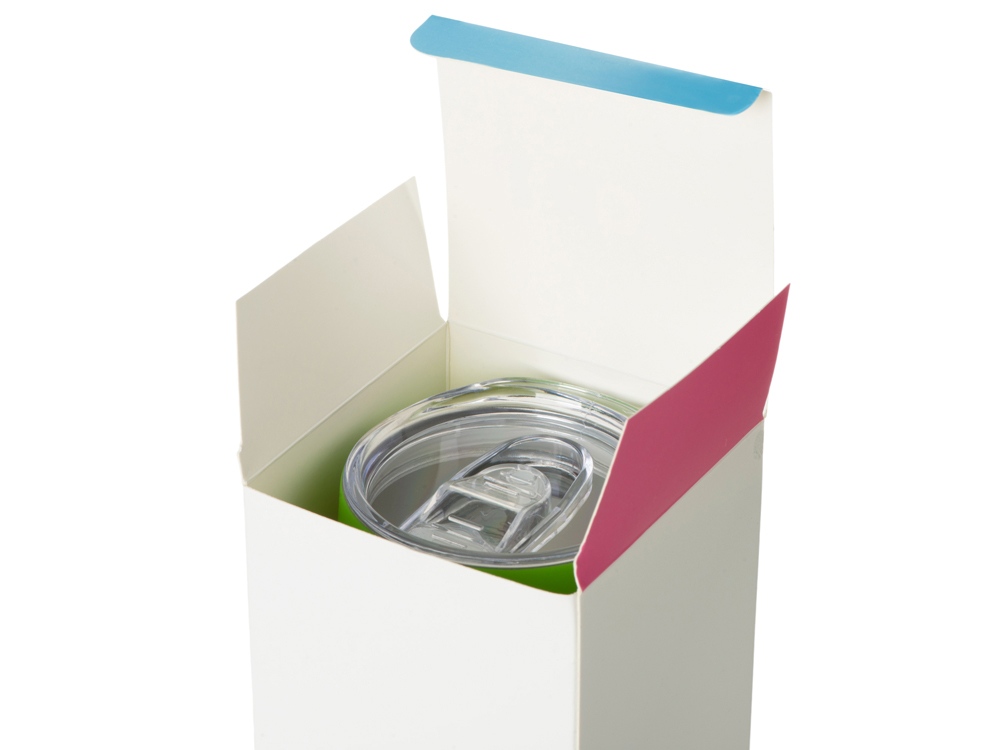 Термокружка Vacuum mug C1, soft touch, 370мл, зеленое яблоко-7