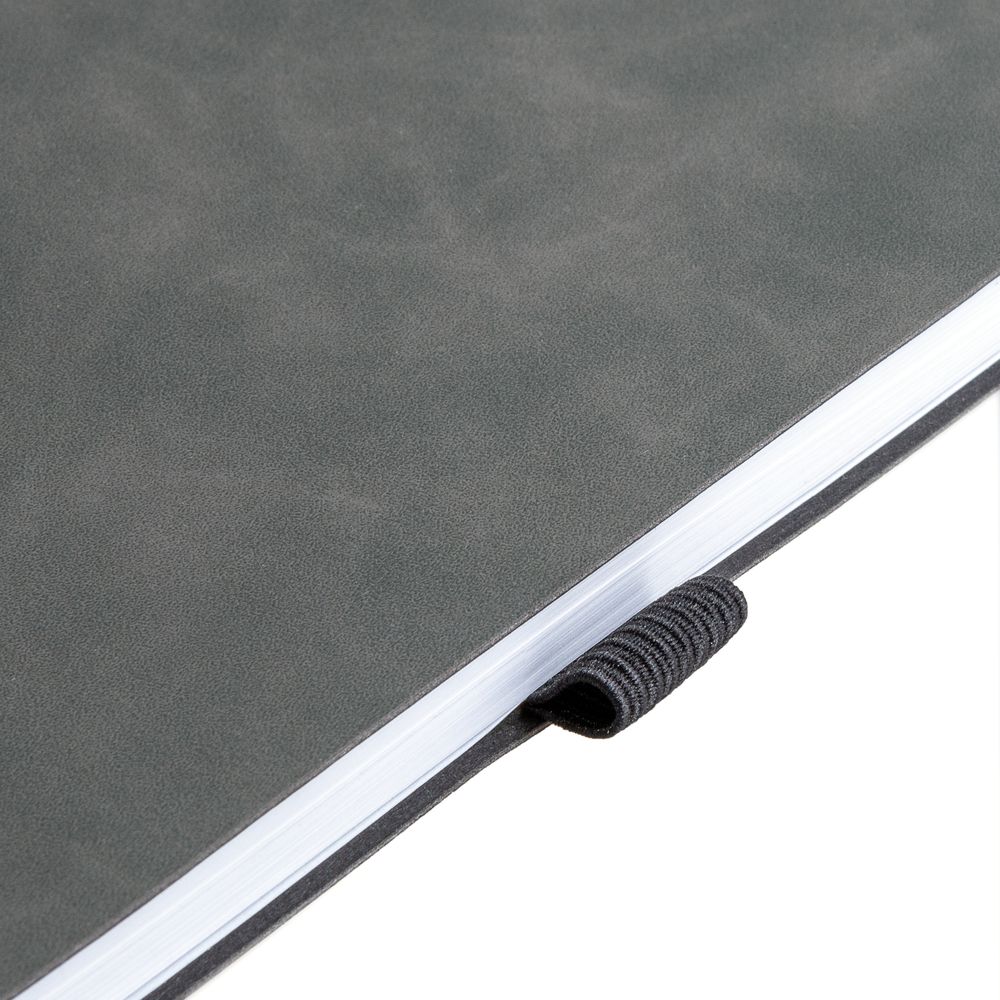 Ежедневник Nubuck Touch, недатированный, серый-2