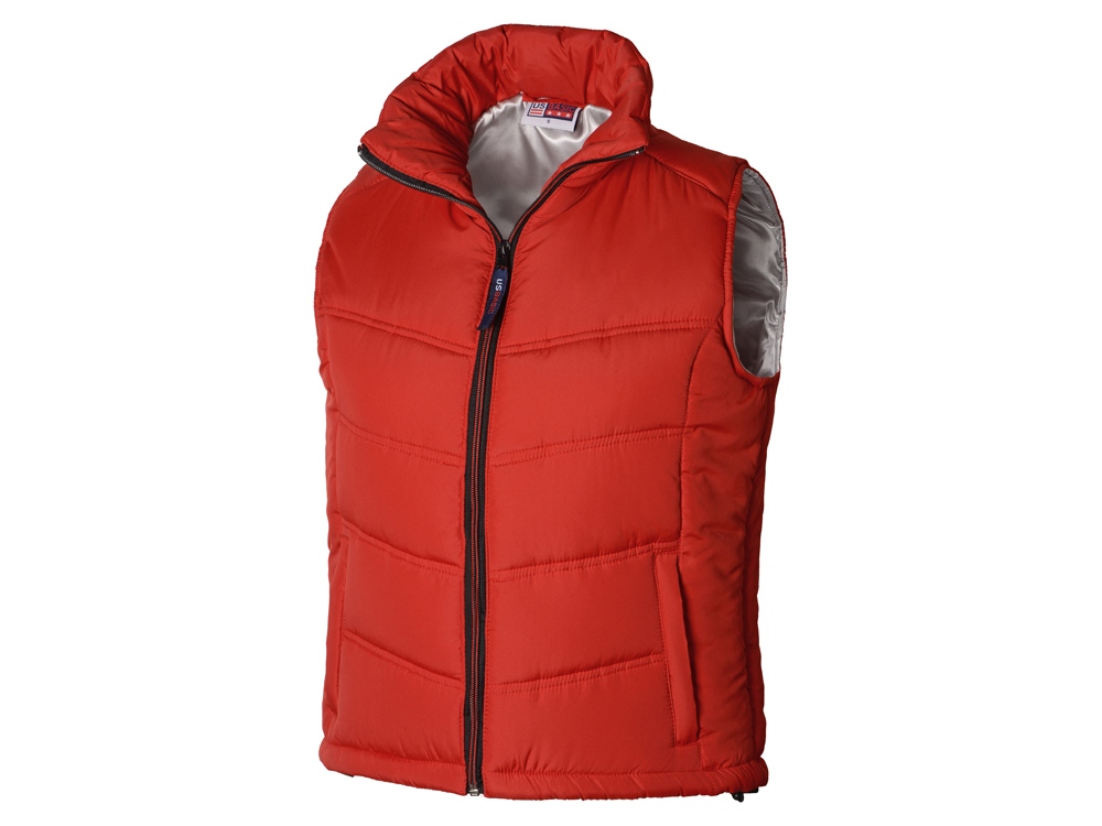 Жилет Vigour женский, красный/стальной-0