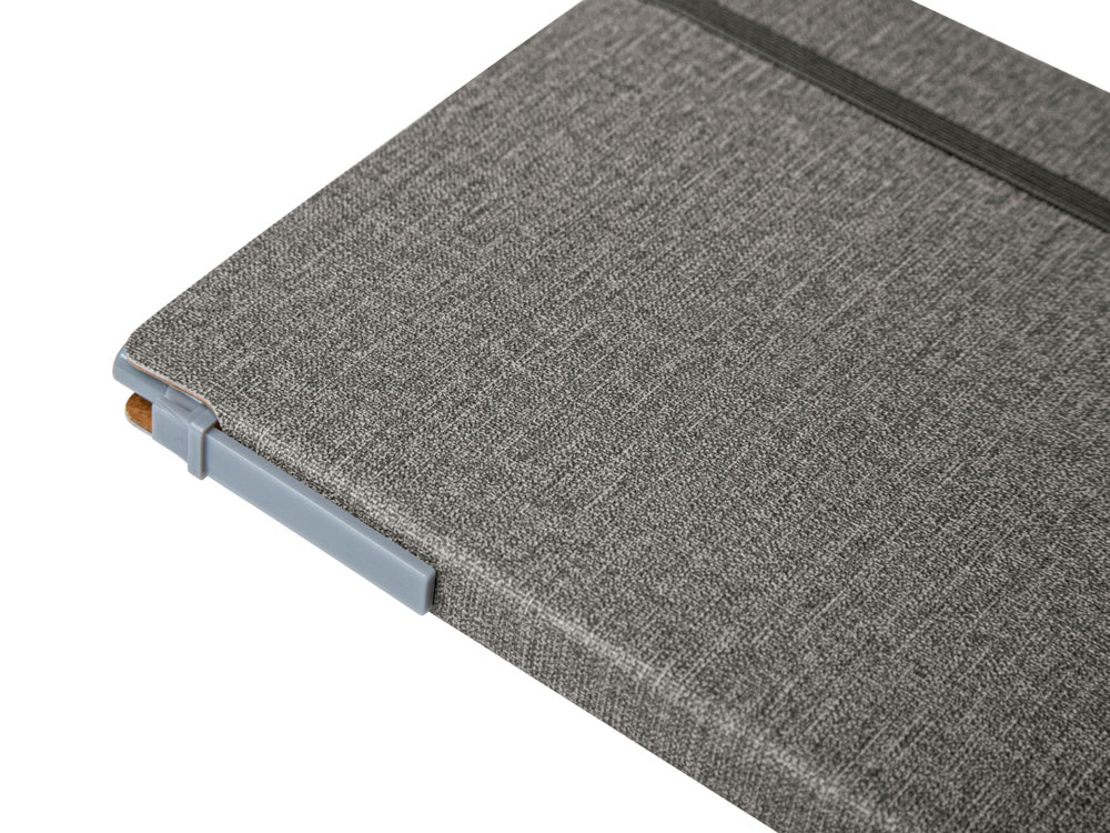 Блокнот с ручкой и набором стикеров А5 Write and stick, серый-6