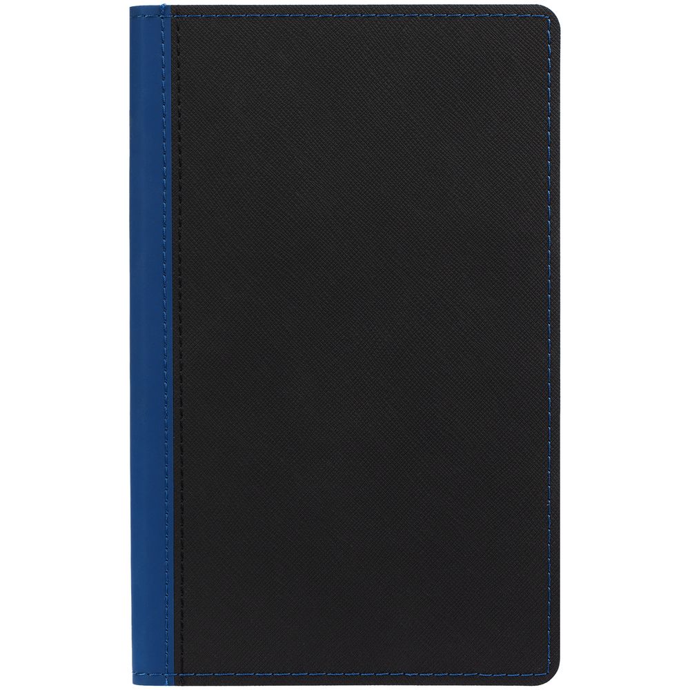Ежедневник Nice Twice, недатированный, черный с синим-1