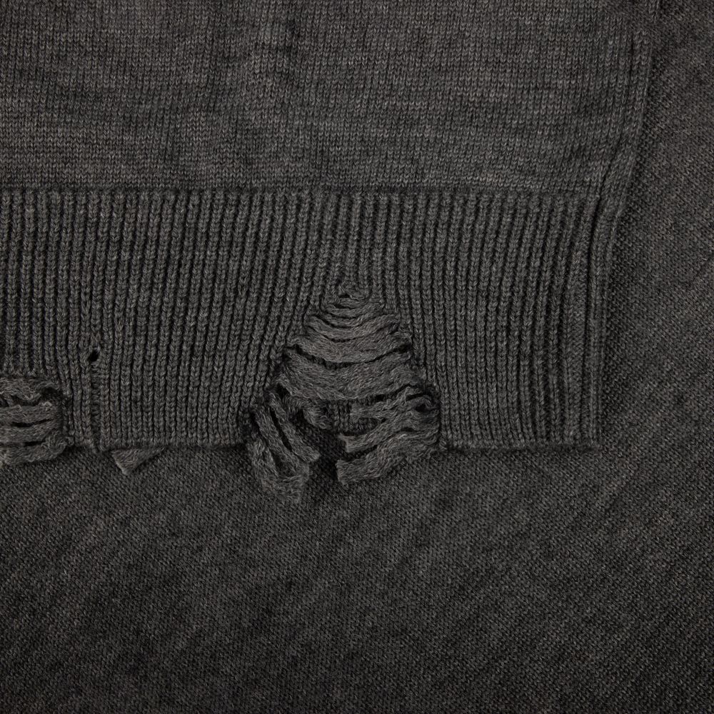 Свитер оверсайз Tricksy Net Grunge на заказ, полушерсть-5