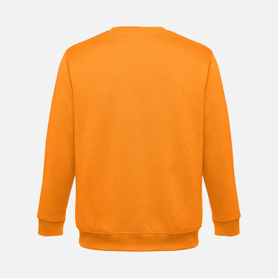 Свитшот унисекс Delta, оранжевый-1