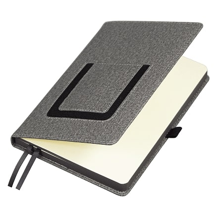 Ежедневник Smart Wallet Cambric A5, Серый-3