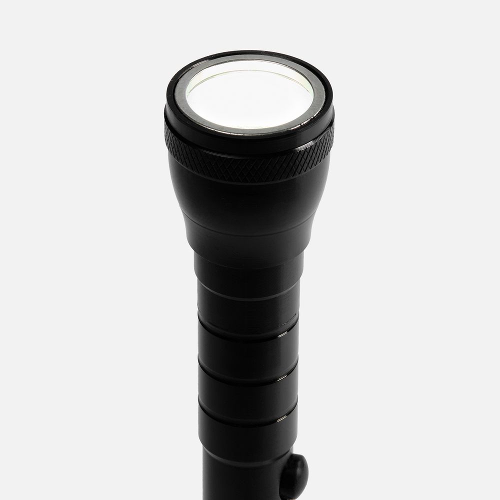 Телескопический фонарь с магнитом Flexion, ver.2, черный-2