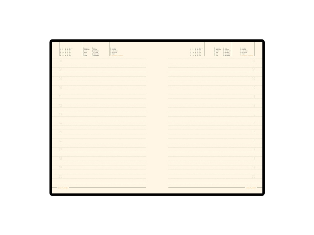 Ежедневник А5 недатированный Megapolis Soft, красный-1