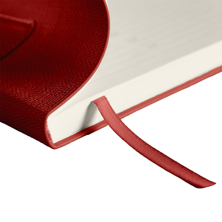 Ежедневник недатированный SCOTTY, формат А5-, ярко-красный-5