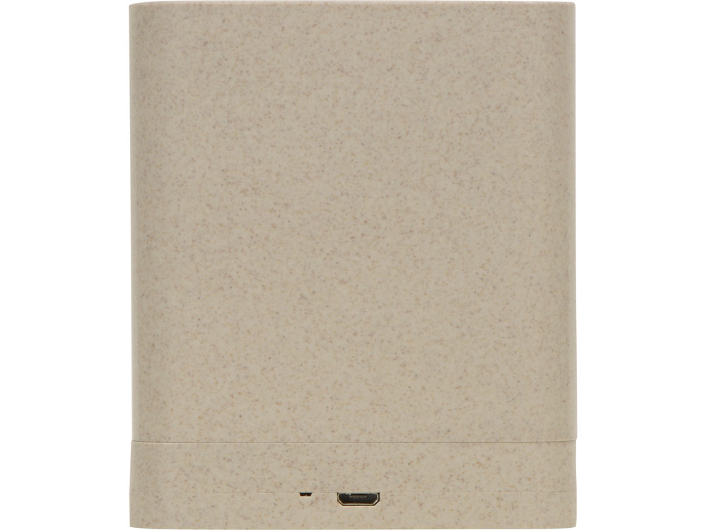 Настольный органайзер Cubic из пшеничного волокна с функцией беспроводной зарядки и выходами USB-7