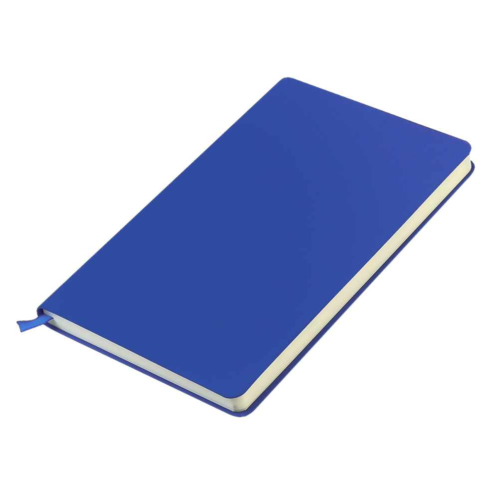Блокнот A5 Molto в мягком переплёте, Темно-синий-0
