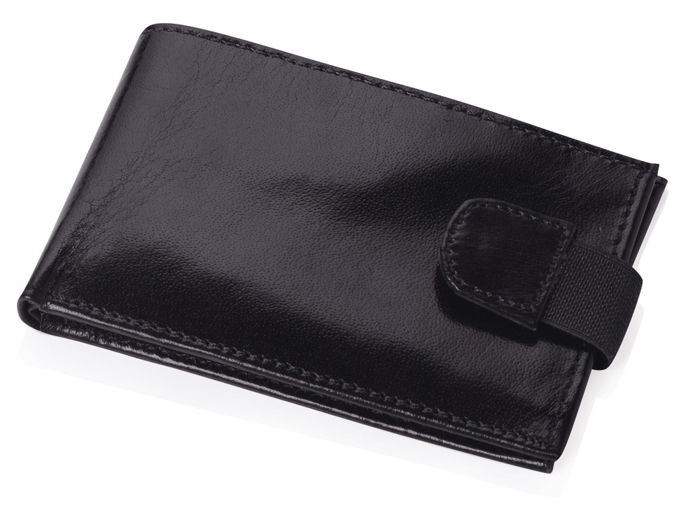 Визитница с отделениями для кредитных карт, черный-0