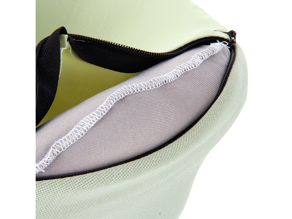 Подушка для путешествий с эффектом памяти Memo Pillow PRO M/L Cuban Green-5