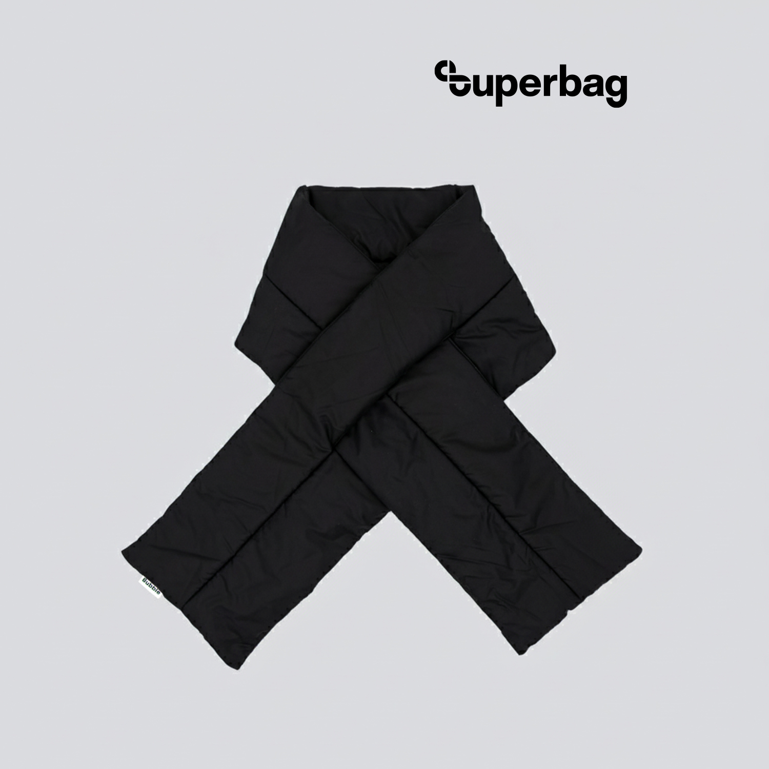 Шарф Bubble (черный)-0