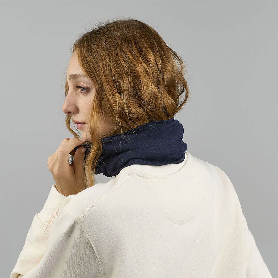 Шарф-бафф NANTAI шерть, черный-4