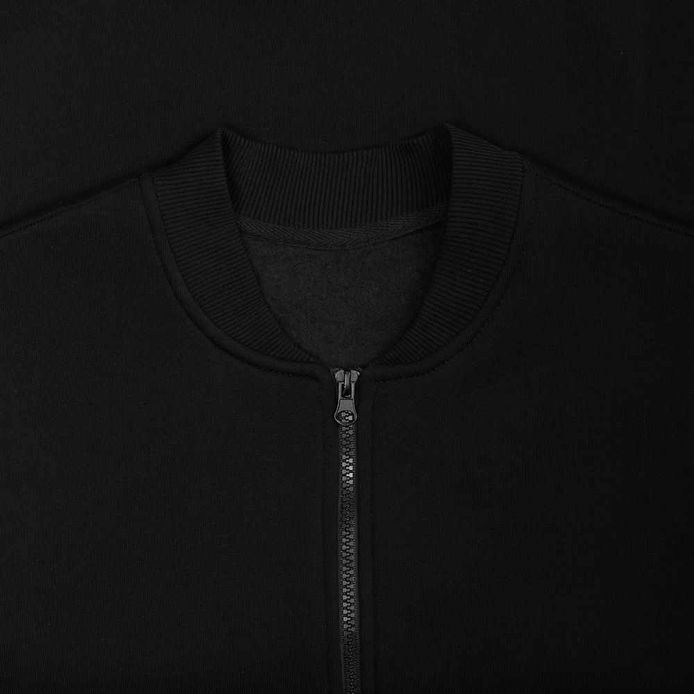 Бомбер унисекс Estado, черный-3