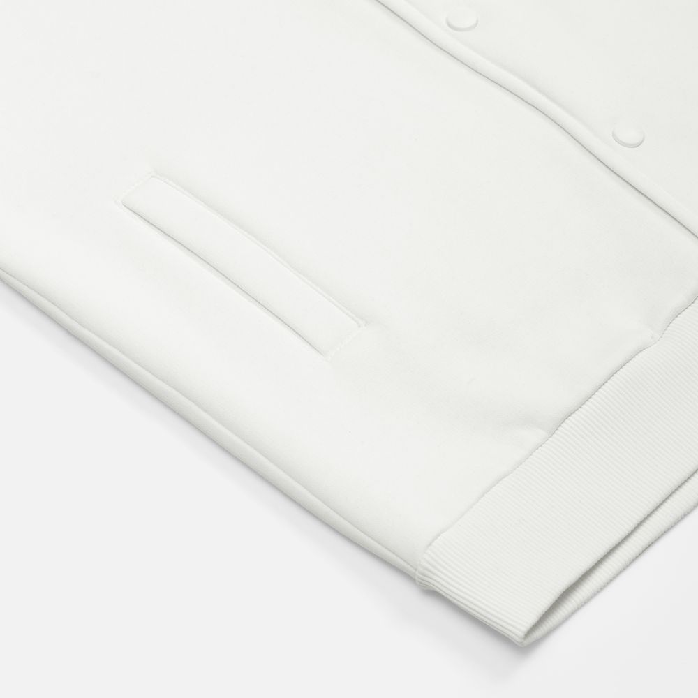 Бомбер унисекс AtmosWear, молочно-белый-2