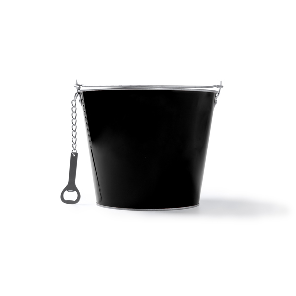 Металлическое ведро LAMBIC, Черный-0