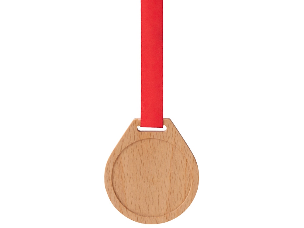 Медаль из бука Round, круг-5