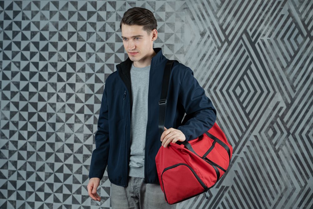 Сумка дорожная urbanPulse, красная-9