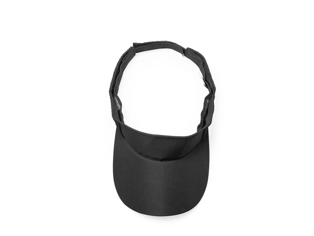 Козырек WIZER из мягкой микрофибры, черный-0