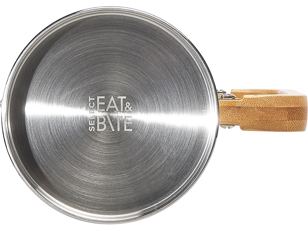 Френч-пресс в стальном корпусе и ручкой из бамбука Coffee break, 1000 мл-5