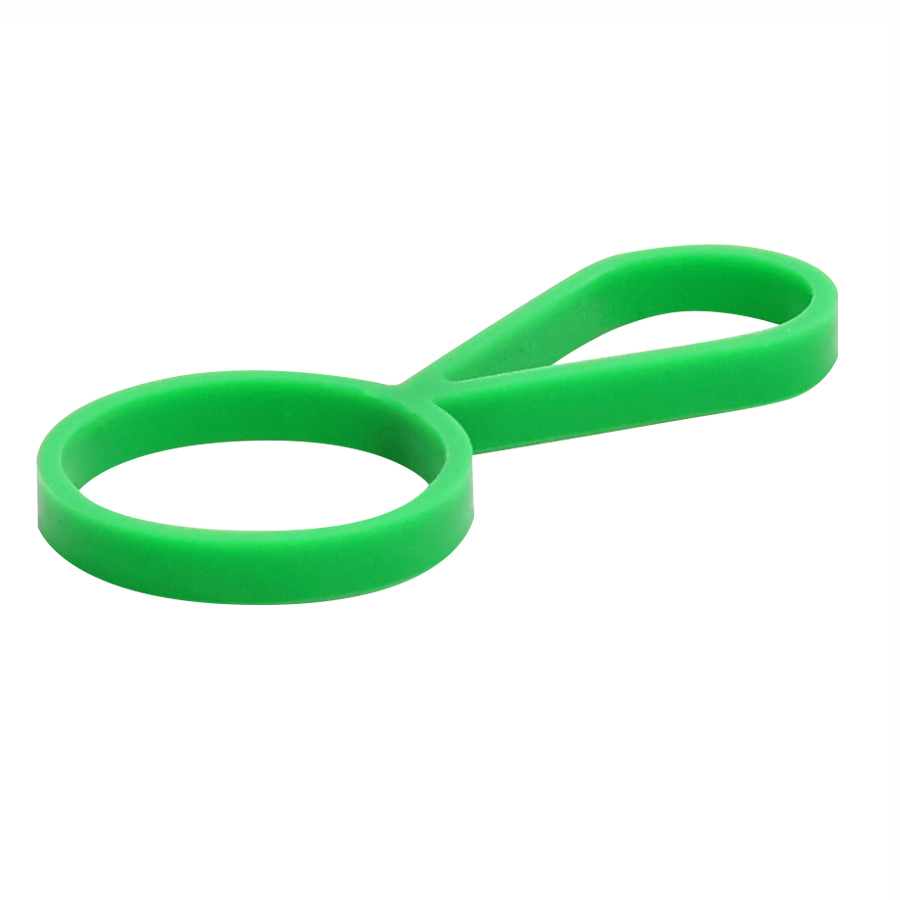 Кольцо-держатель силиконовое для термобутылки Olivia, Зеленый-0