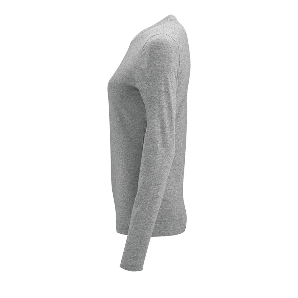 Футболка с длинным рукавом Imperial LSL Women, серый меланж-2