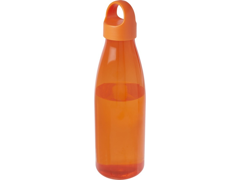 Bergen бутылка для воды объемом 800 мл из переработанной пластмассы, оранжевый-0