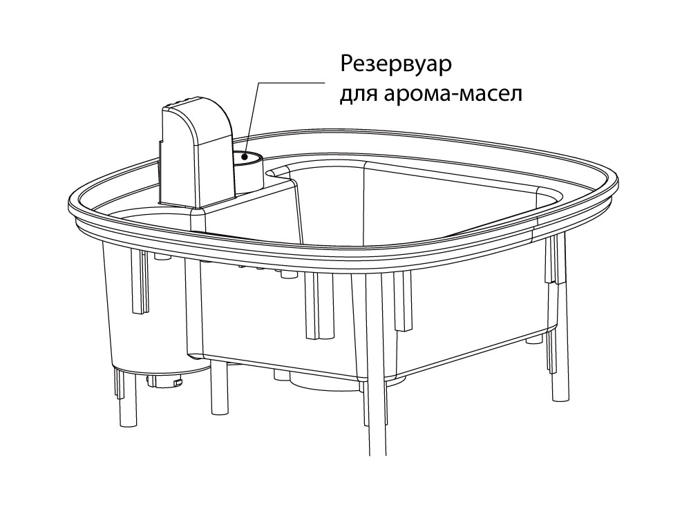 Увлажнитель воздуха Rombica Fort, черный-3