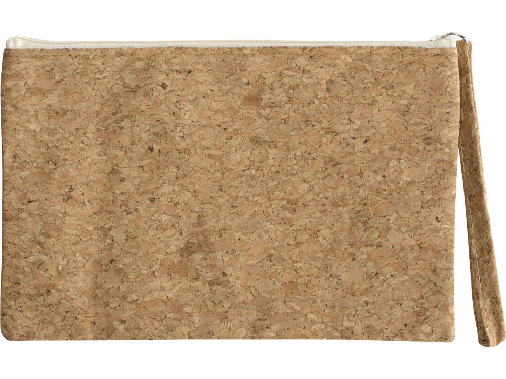 Пробковая косметичка Corky, натуральный-1