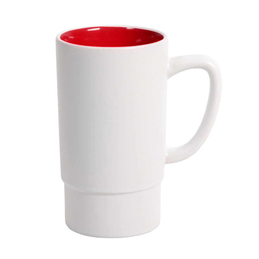 Кружка FUN 2, белый, красный-5