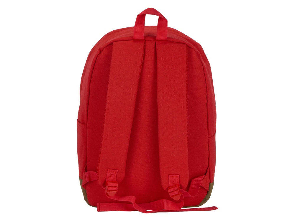 Рюкзак Shammy с эко-замшей для ноутбука 15, красный-6