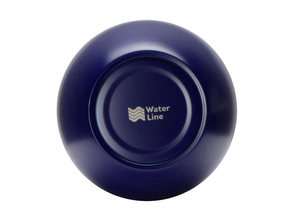 Вакуумная термокружка Sense, непротекаемая крышка, крафтовая упаковка, темно-синий-4